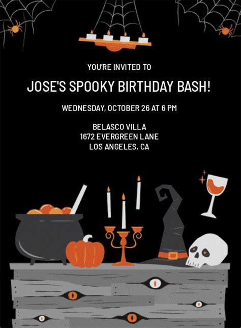 Halloween Invitations Evite