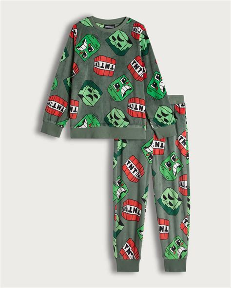 Halloween Minecraft Pyjamas