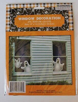Halloween Plastic Window Covers