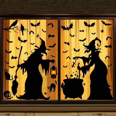 Halloween Window Decor Amazon