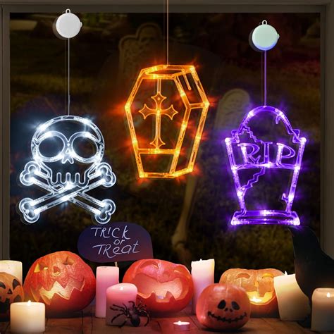 Halloween Window Lights Uk