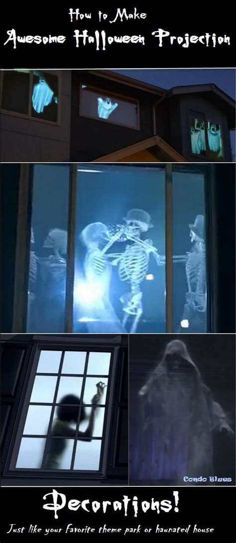 Halloween Window Projector Diy