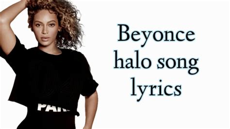 halo beyonce lyrics song youtube