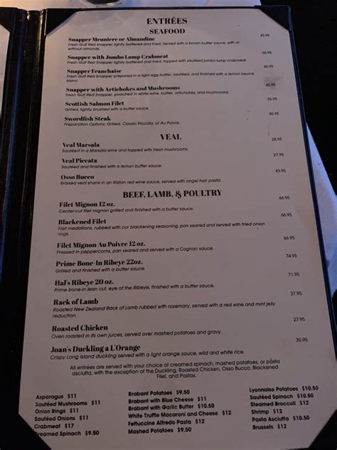 Discover Delectable Hals Restaurant Menu: Indulge in Culinary Masterpieces