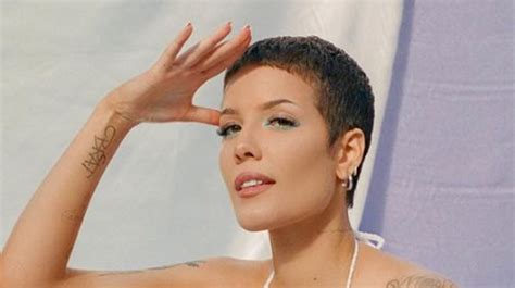 halsey is pregnant and reveals baby bump