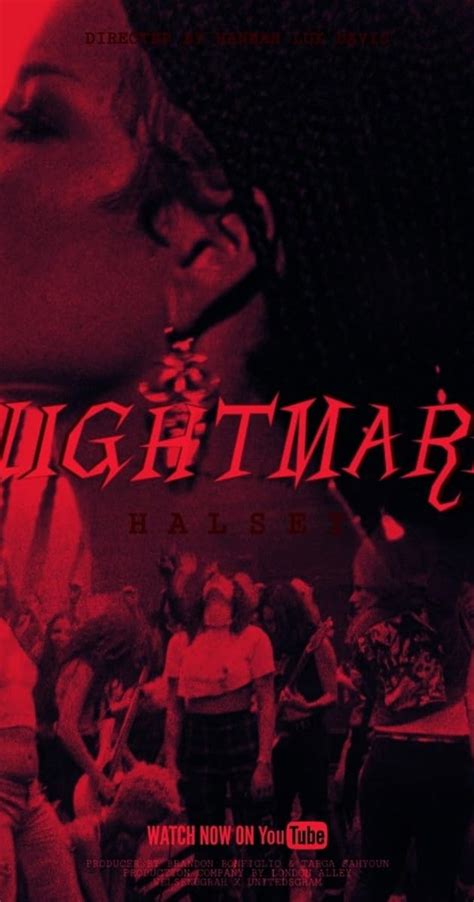 halsey nightmare music video