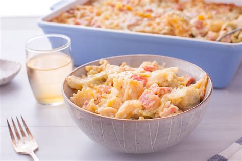 ham and pasta bake
