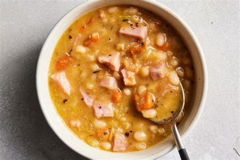Ham Bean Mushroom Soup