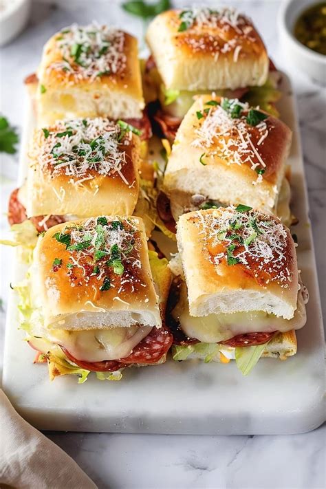 Ham Cheese Pepperoni Sliders