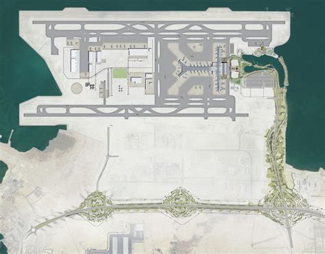 hamad international airport layout