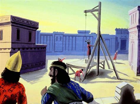 haman in the bible gallows
