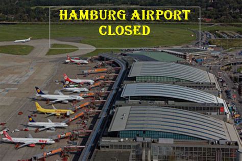 hamburg airport closed
