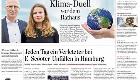Hamburger Abendblatt von heute - Neuigkeiten, Nachrichten vom Pastor