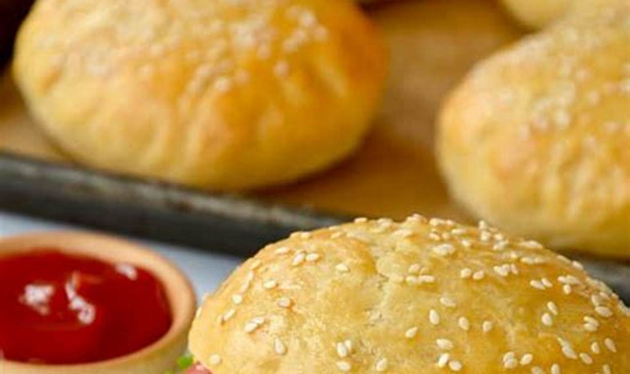 Resep Roti Burger Tanpa Gula: Lezat dan Sehat untuk Diet