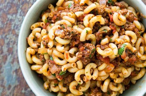 hamburger and elbow macaroni recipes