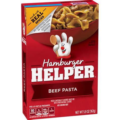 hamburger helper beef pasta instructions