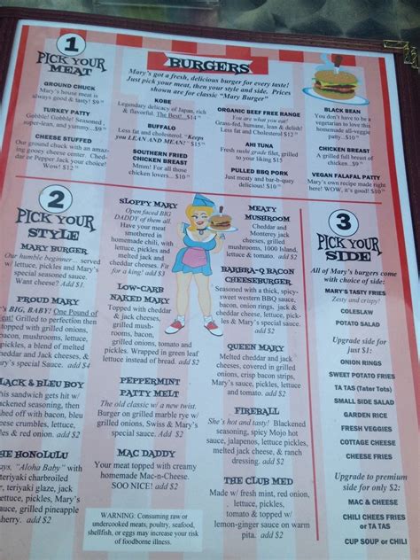 hamburger mary's kansas city menu