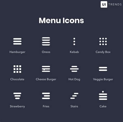 hamburger menu