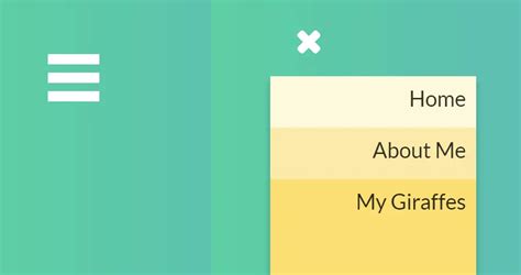 hamburger menu html css