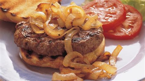 hamburger steak recipe on grill