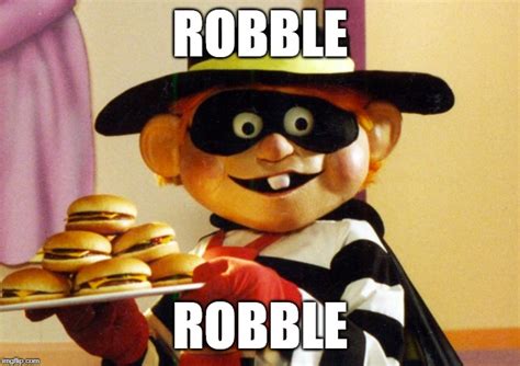 hamburglar robble robble meme