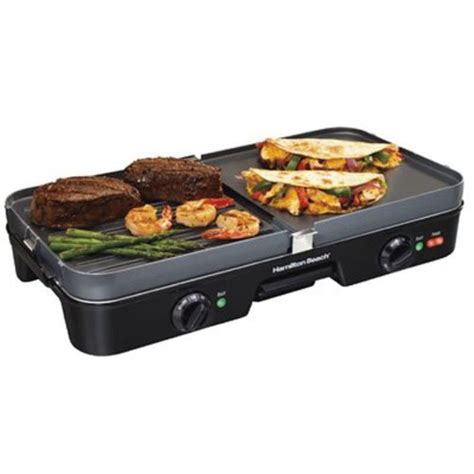 3 in 1 Electric Indoor Grill Smokeless Griddle