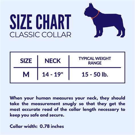 Hamilton Dog Collar Sizing