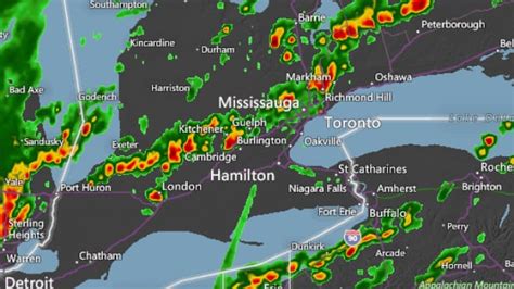 hamilton radar weather map