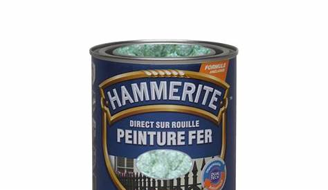 Hammerite Vert Jade Martele Peinture Fer Extérieur. Direct Sur Rouille HAMMERITE