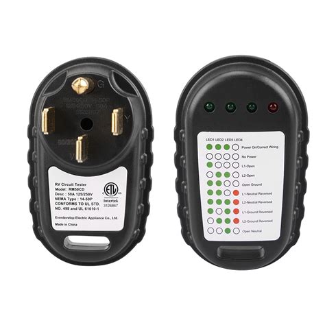 Hammerly Electronics Rv Electrical Tester