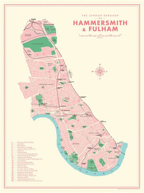 hammersmith and fulham conservation area map