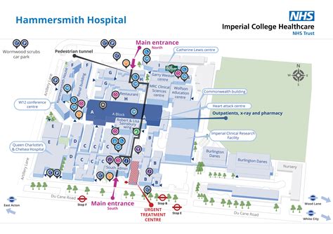 hammersmith hospital google map