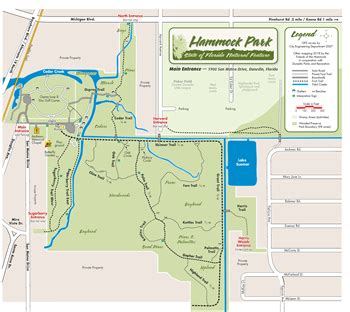 Hammock Park Dunedin Map