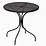 Hampton Bay Commercial Grade Aluminum Brown Round Outdoor Dining Table