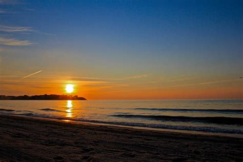Sunrise Hampton Beach, NH Photograph by Christian Ryan
