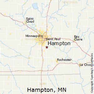 Hampton Minnesota Map