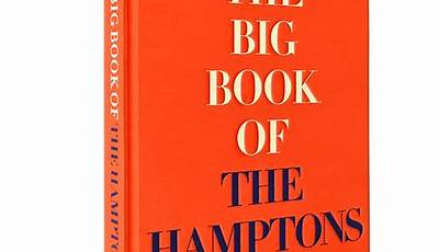 Hamptons Coffee Table Books