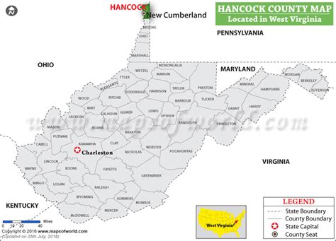 hancock county gis map wv
