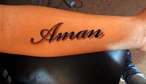 Hand Aman Name Tattoo Designs tattoos Interesting Brilliant Compiled s
