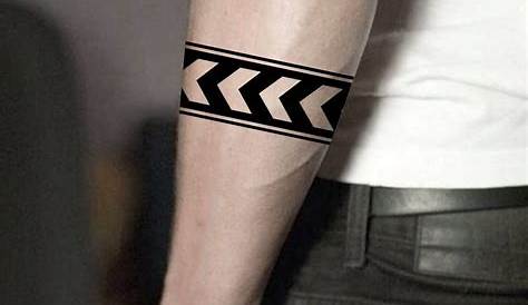 Hand Belt Tattoo For Men 70 Armband Designs Masculine Ink Ideas