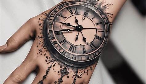 Discover 63+ memorial clock tattoo latest - in.cdgdbentre