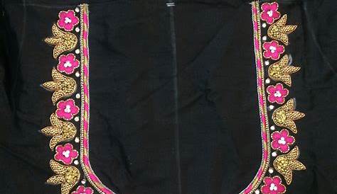 Pin by Prabhas Designs on Aari Embroidery Blouses Hand