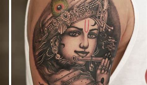 Hand Lord Krishna Tattoo By Akash Chandani Skin Machine