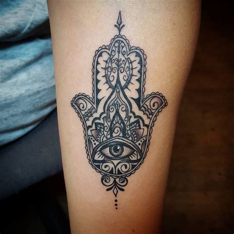 beautiful Hamsa hand tattoo, Hasma tattoo, Hamsa tattoo