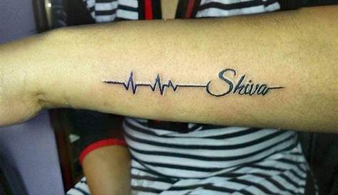 Hand Shiv Name Tattoo Lord a Original Design By Aakash Chandani a