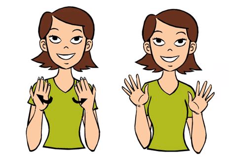 "Finish" American Sign Language (ASL)