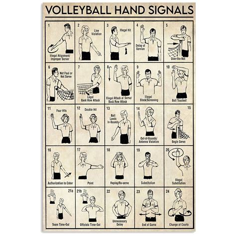 Hand Sign Volleyball