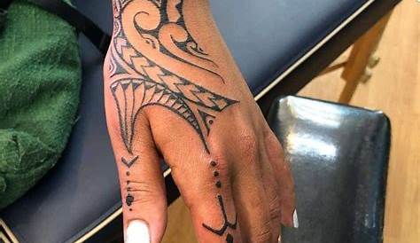 Hand Small Tribal Tattoo 40 s For Men Manly Ink Design Ideas