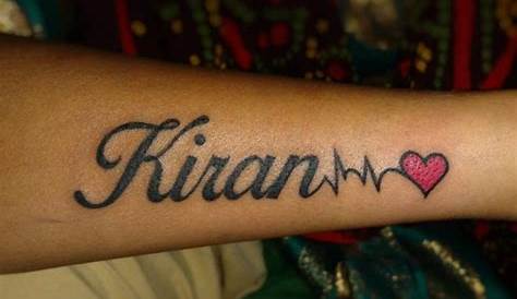 Love Kiran Name Tattoo On Hand Tattoo Designs Ideas