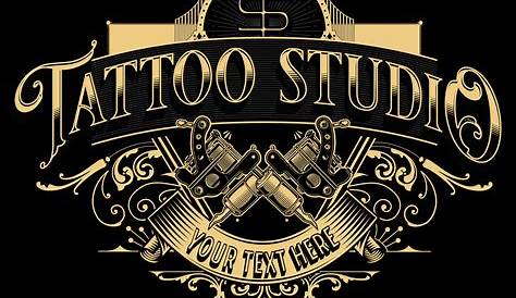 Tattoo hand logo Premium Vector